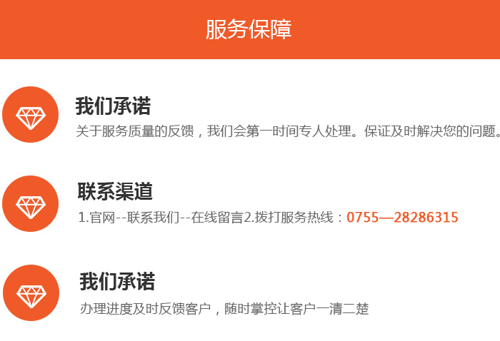 服务保障